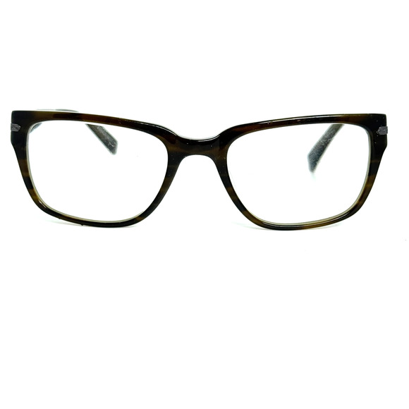 John Varvatos Eyeglasses V350 UF Olive Rectangular Frame Japan 55-20-145 H17949